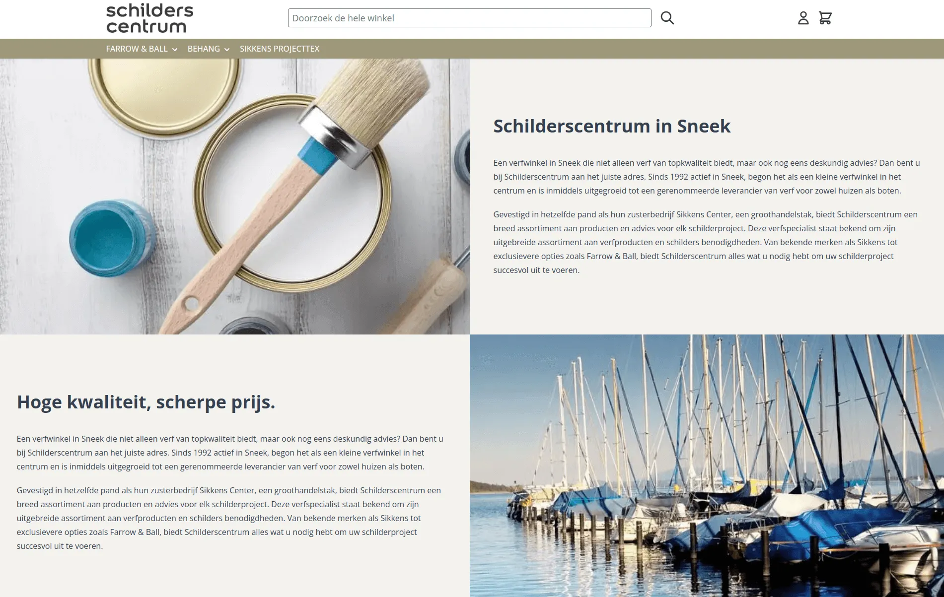 Schilderscentrum / Verfgroothandel