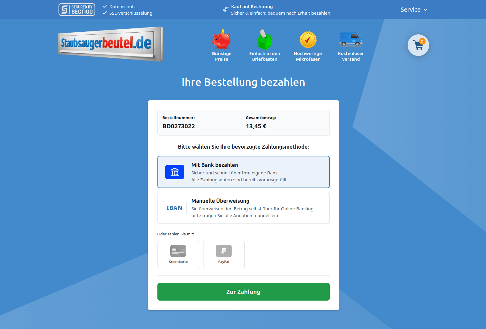 Afbeelding Staubsaugerbeutel.de